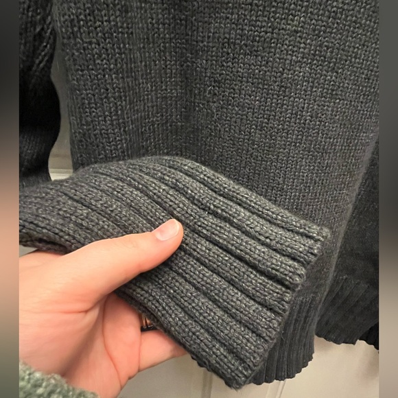 J. Crew Charcoal Turtle Neck Sweater - Picture 4 of 5